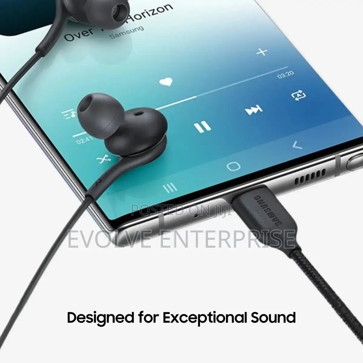 Original Samsung Akg Usb Type C in Ear Earbuds Headphones With Remote