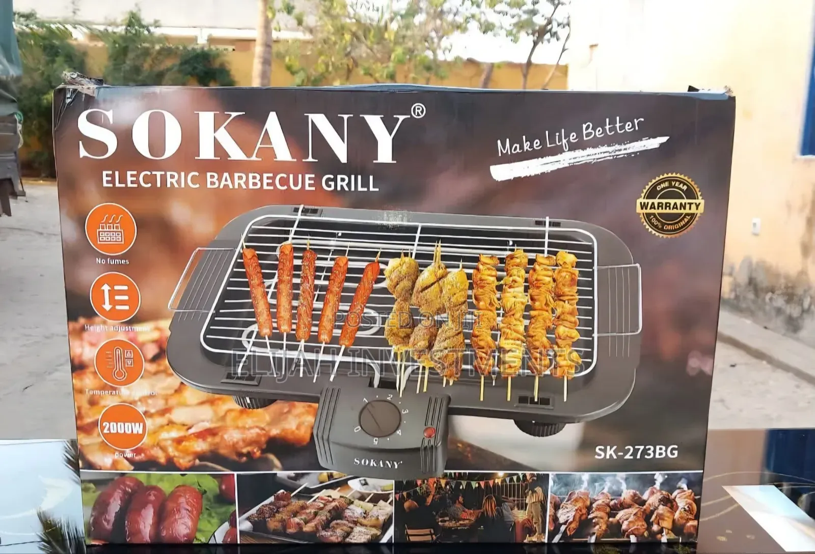 Sokany Electric Barbecue Grill