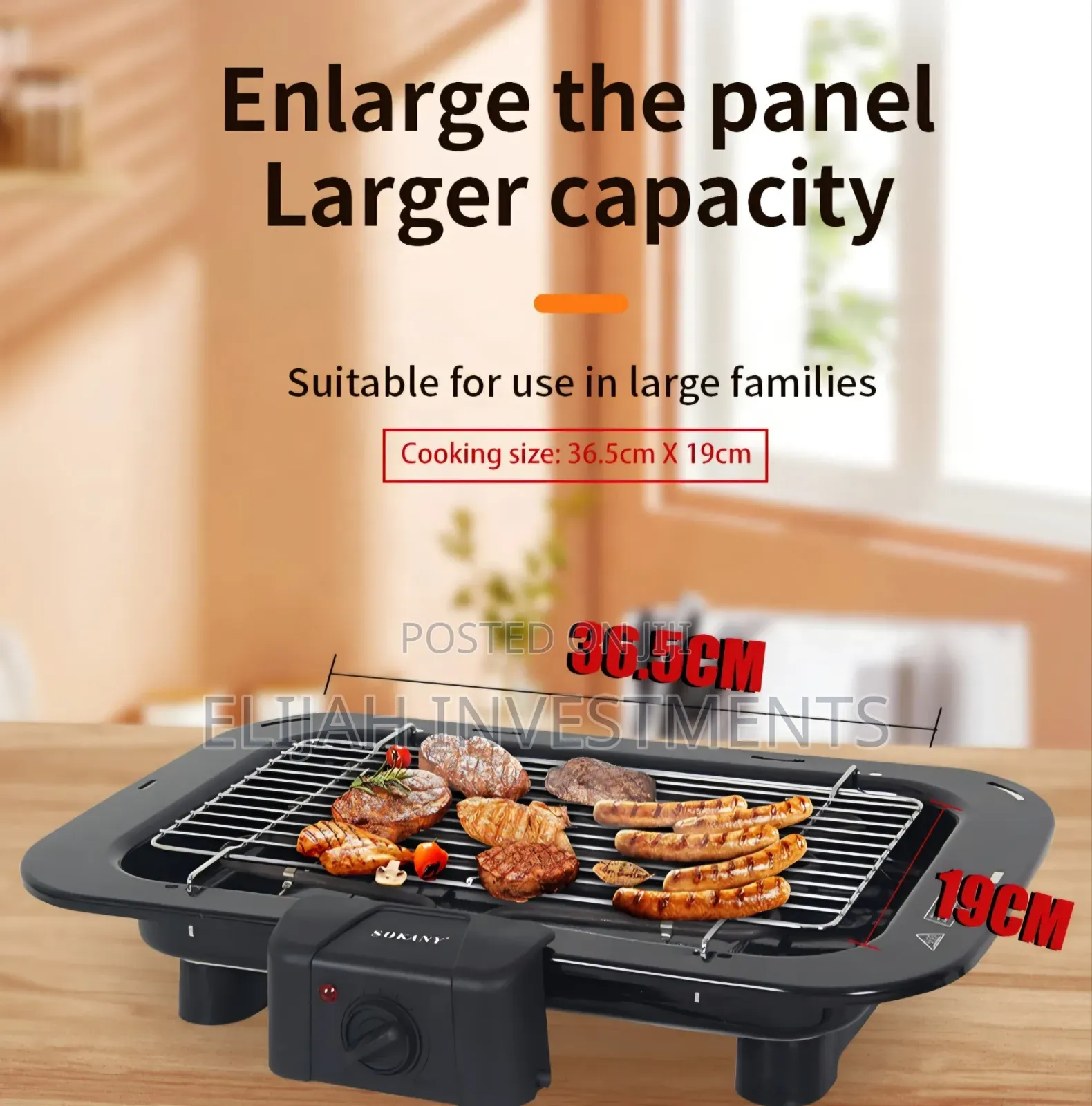 Sokany Electric Barbecue Grill