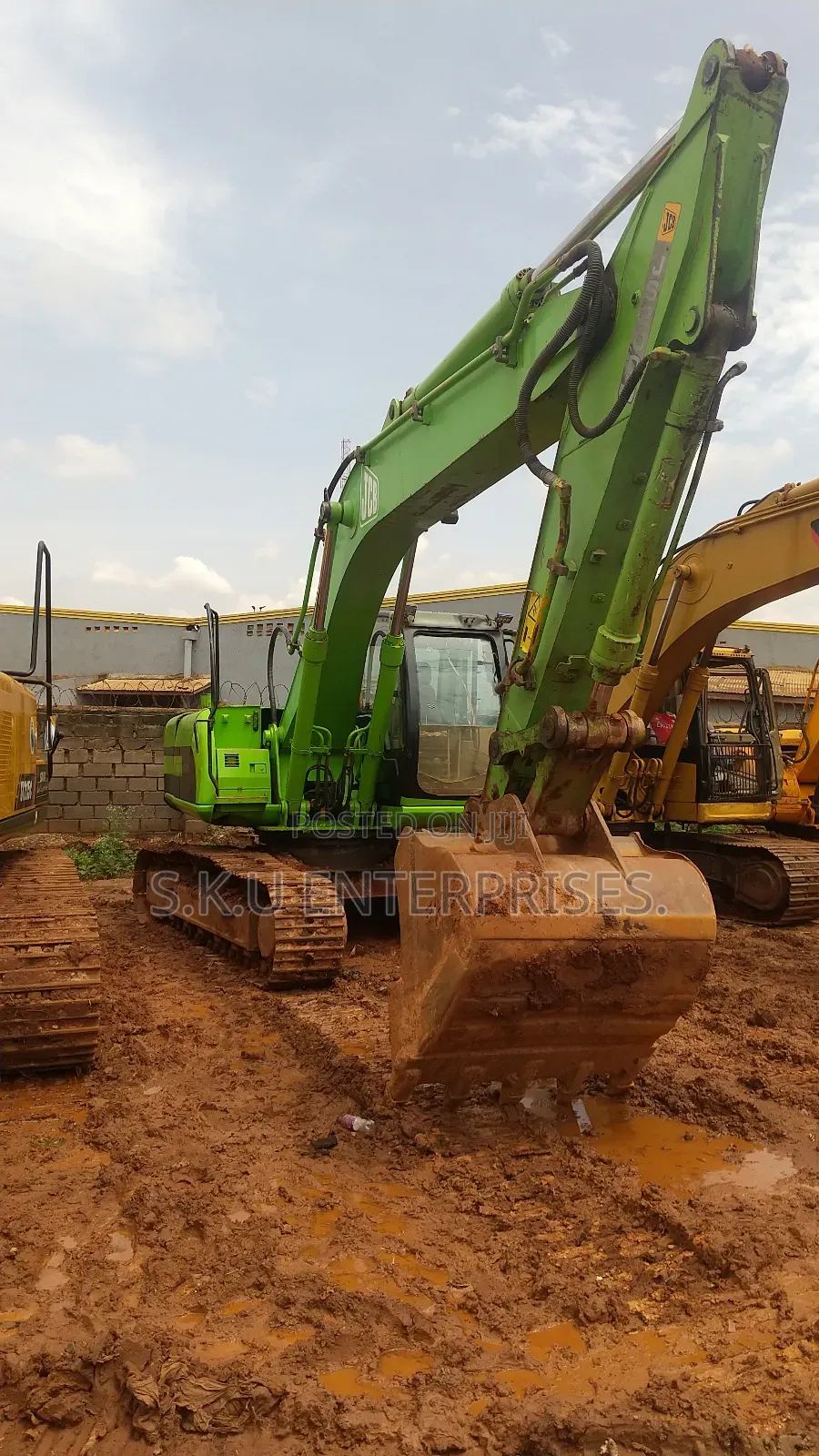 Green Jcb For Hire