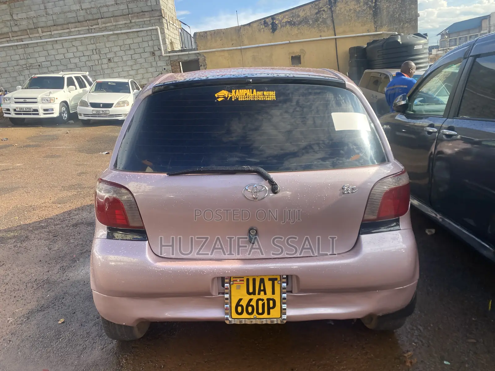 Toyota Vitz 2003 Maroon