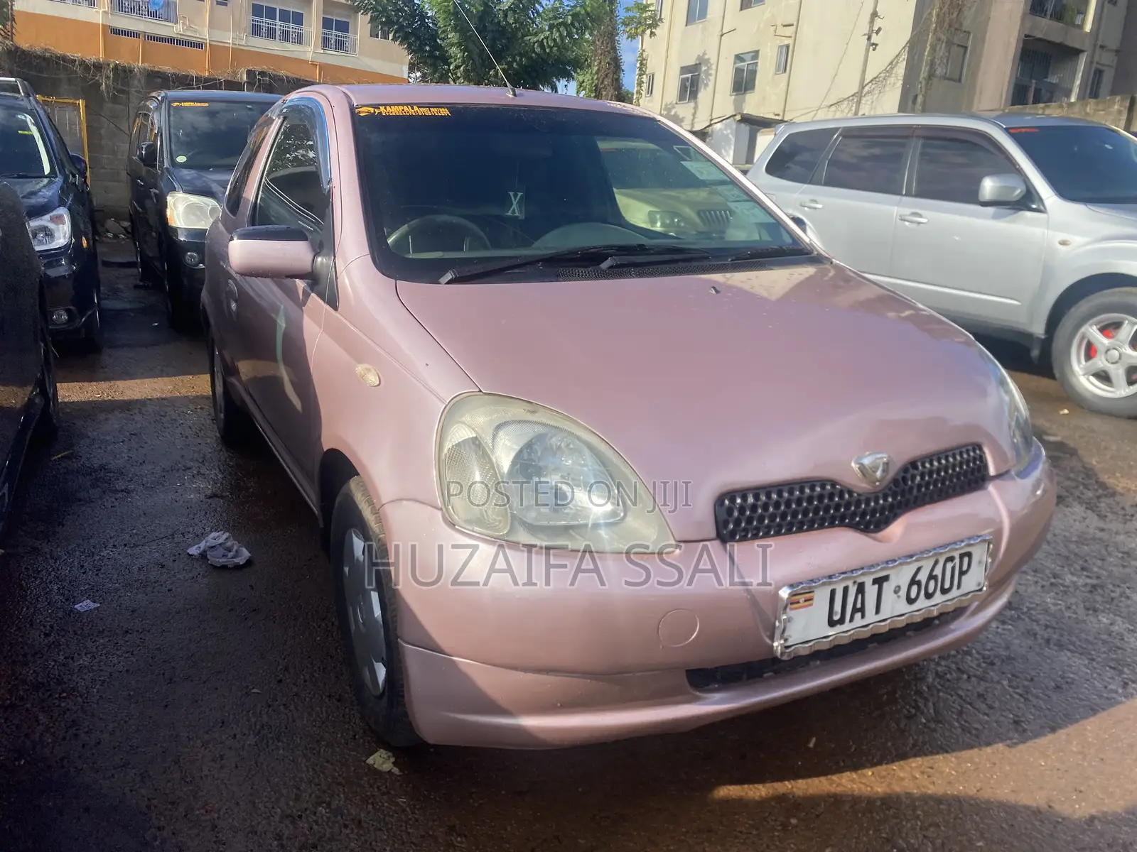 Toyota Vitz 2003 Maroon