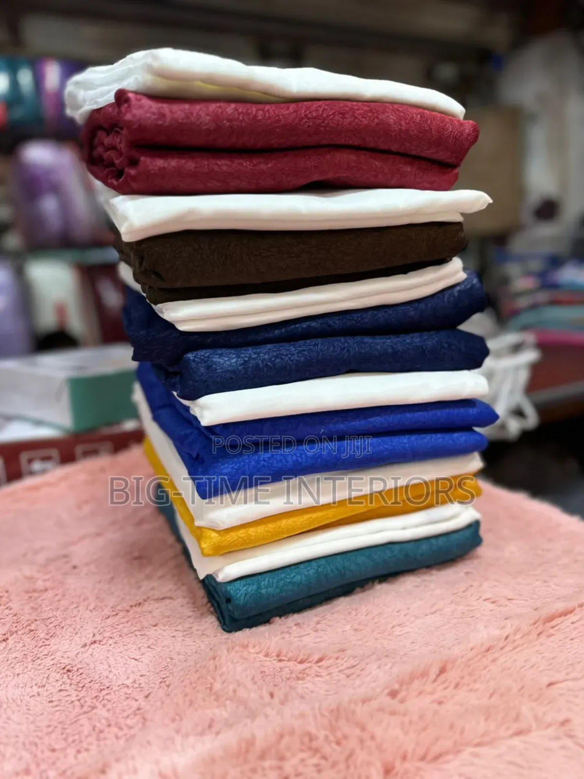 Exciting Quality Curtains Ready to Use (2curtains and 1net)