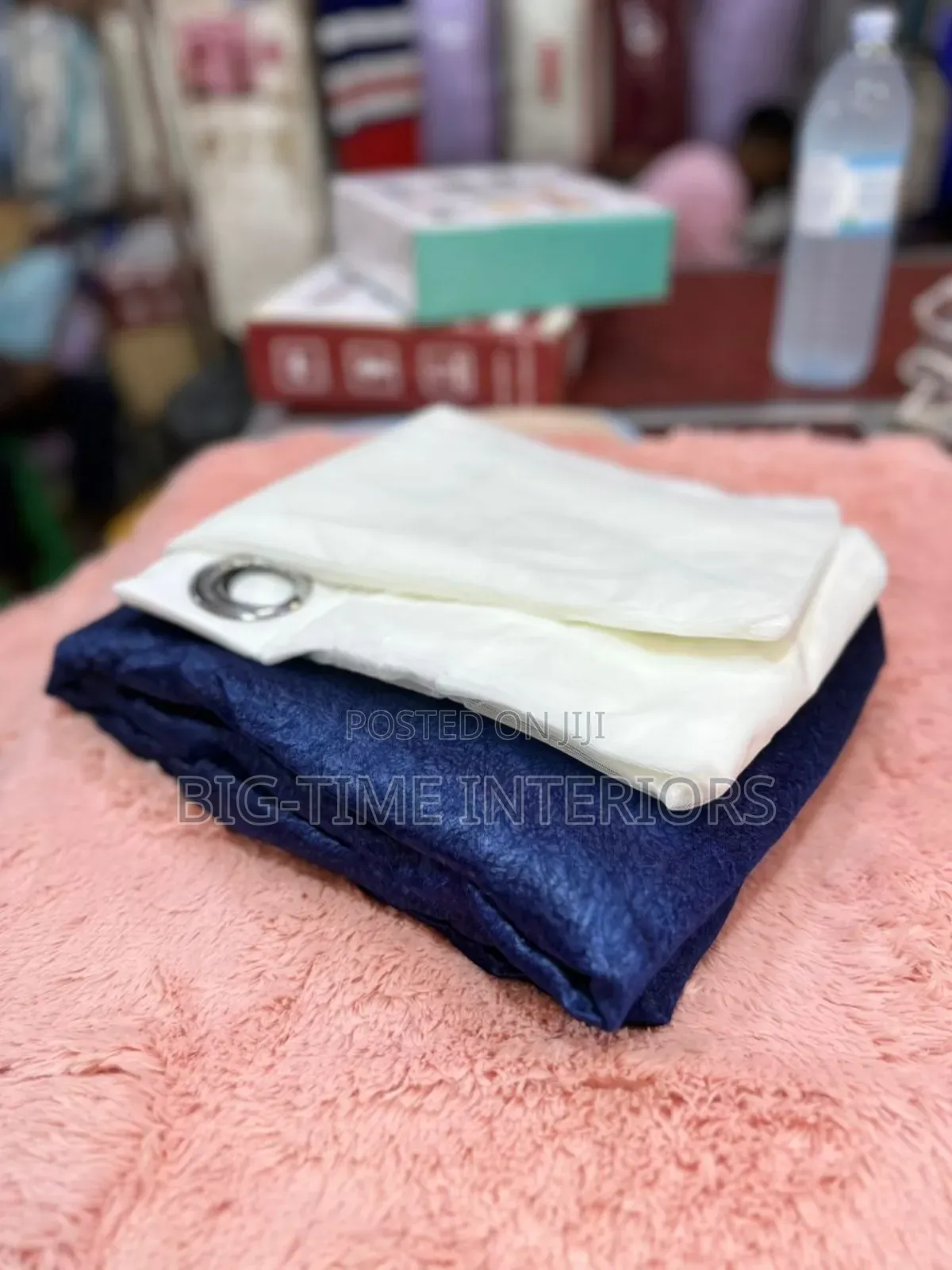 Exciting Quality Curtains Ready to Use (2curtains and 1net)