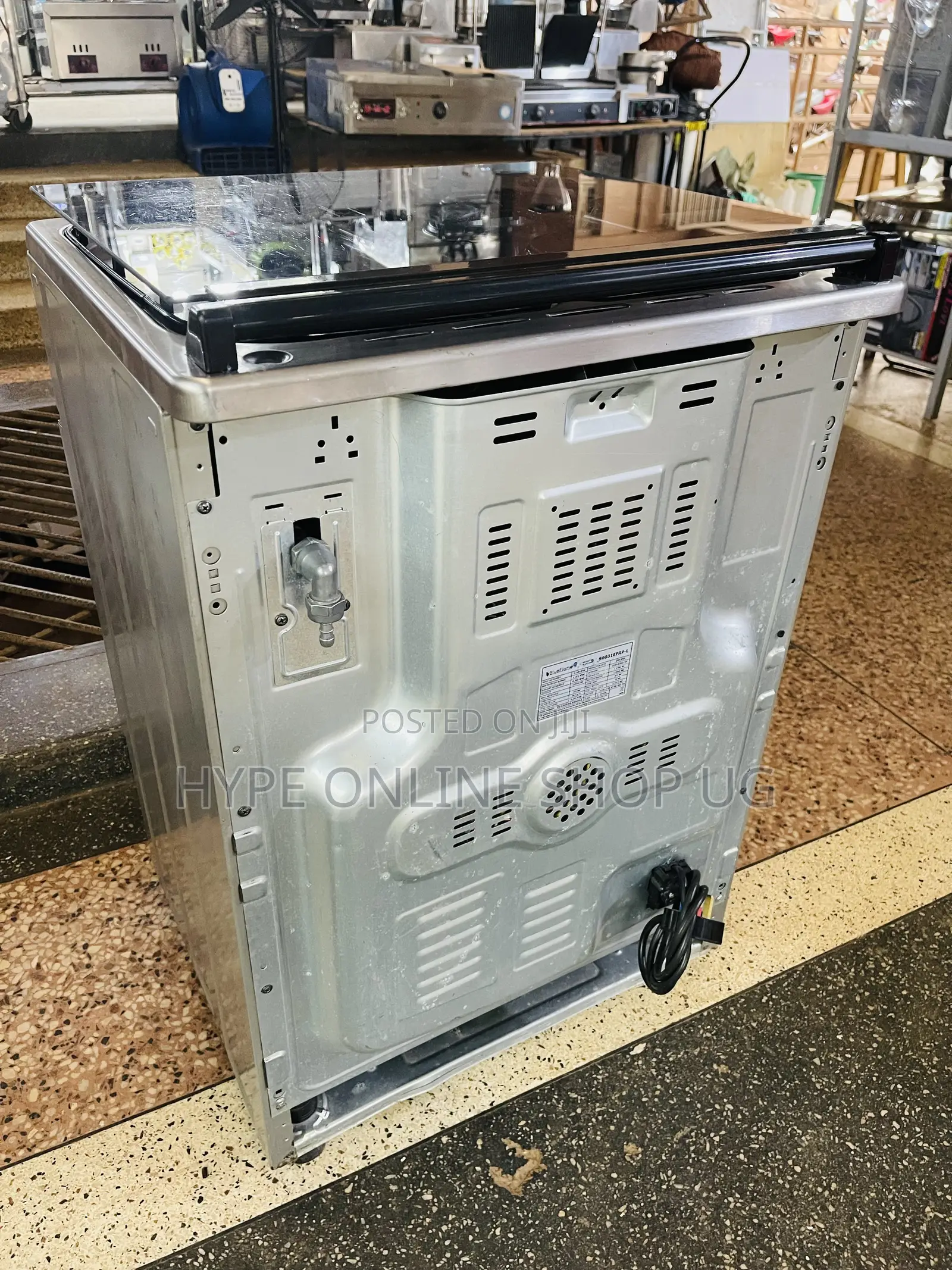 Blueflame Used Cooker 60\60 Size,Full Electric Oven With Fan