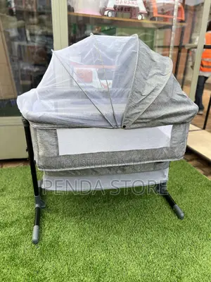 Elegant Baby Cradle Bed With Mosquito Net – Newborn Comfort Nest
