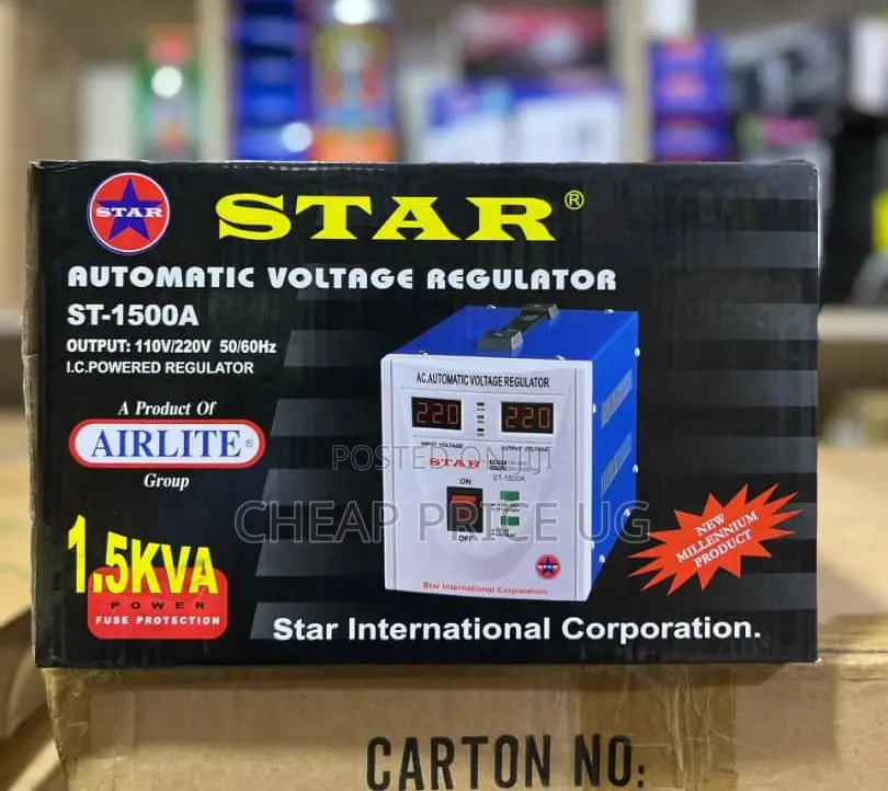 Star St-1500a Automatic Voltage Regulator