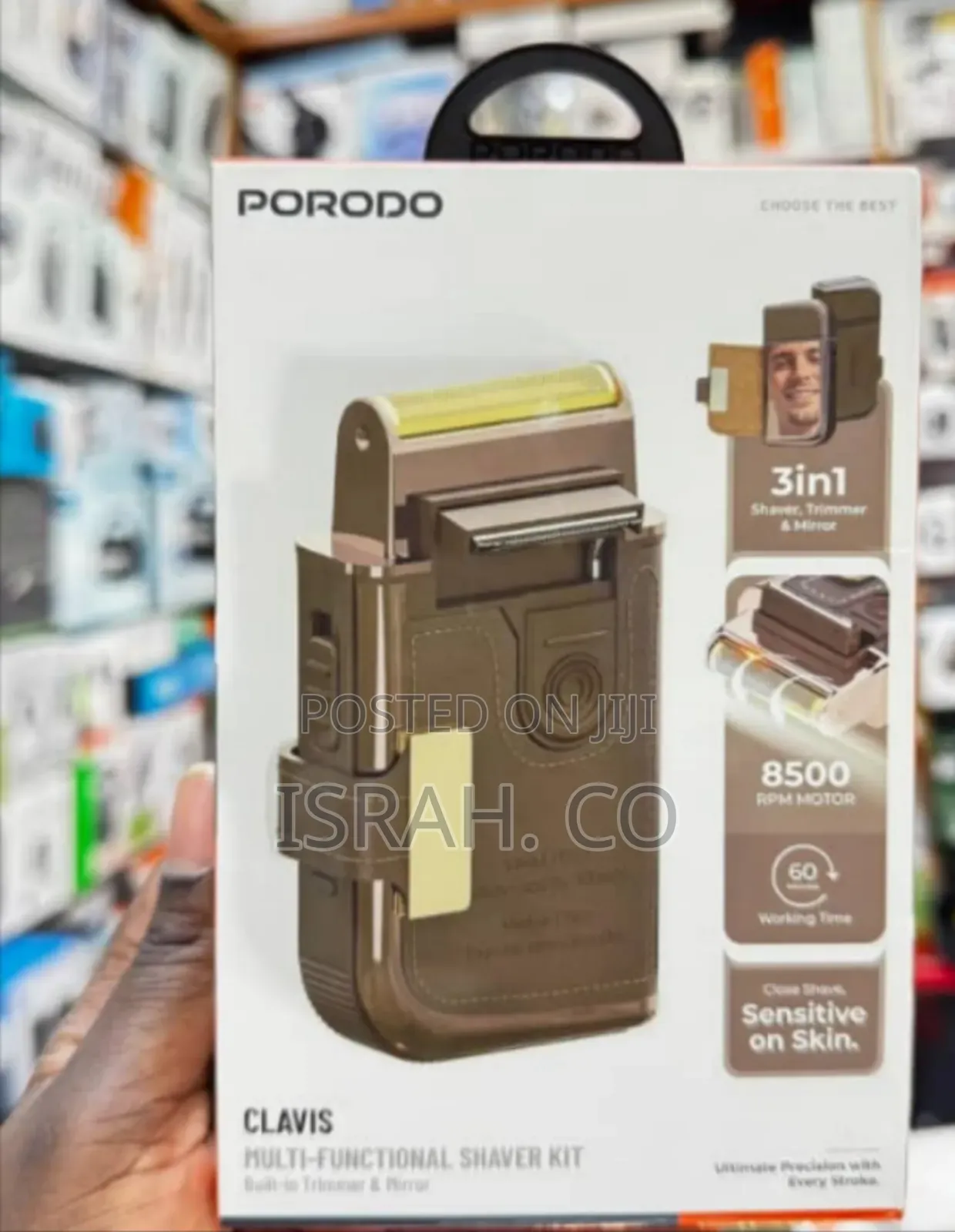 Porodo Clavis Multi-Functional Shaver Kit