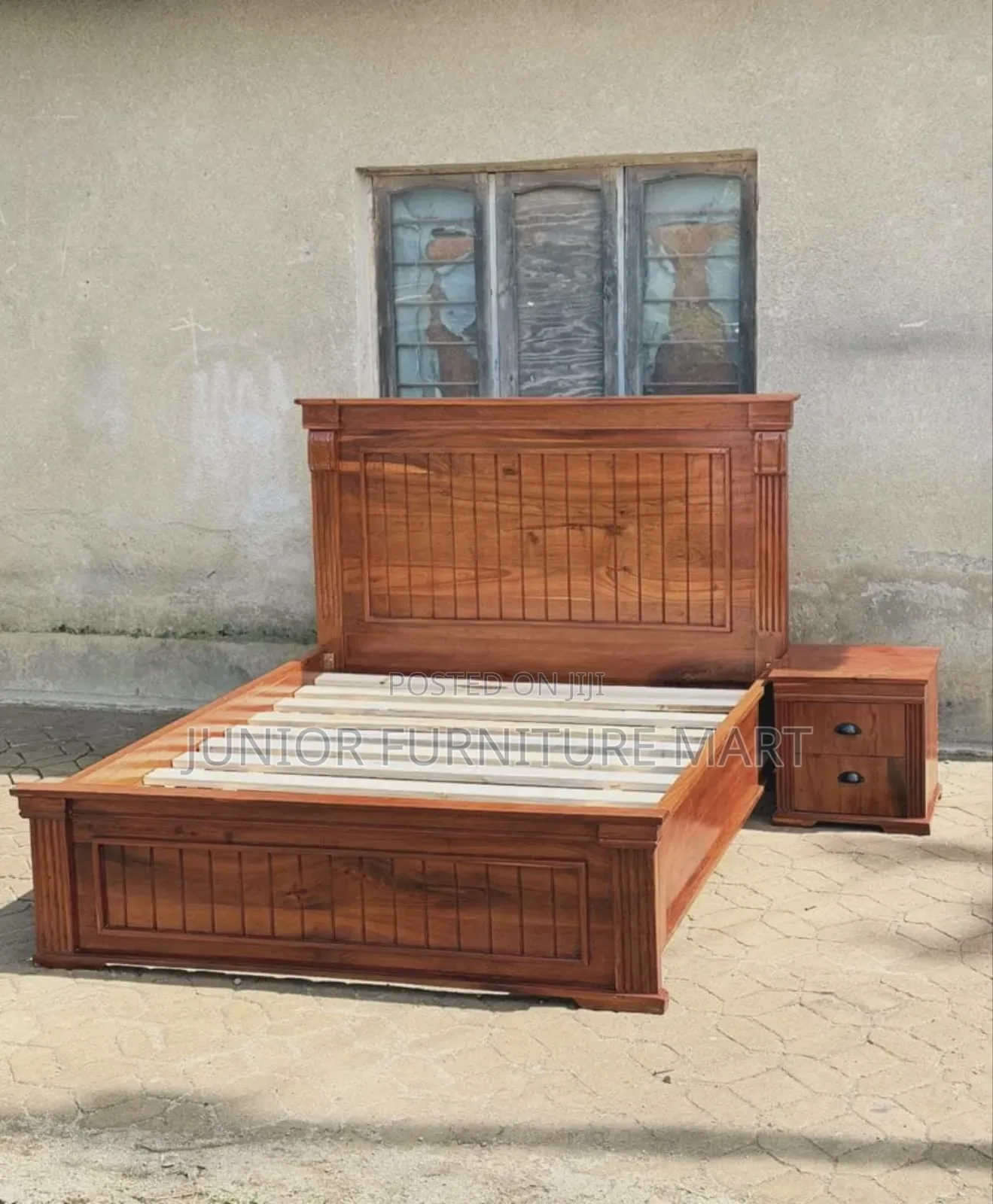 Modern Hardwood Bed