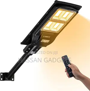 Solar Street Lights Outdoor Warm White,
