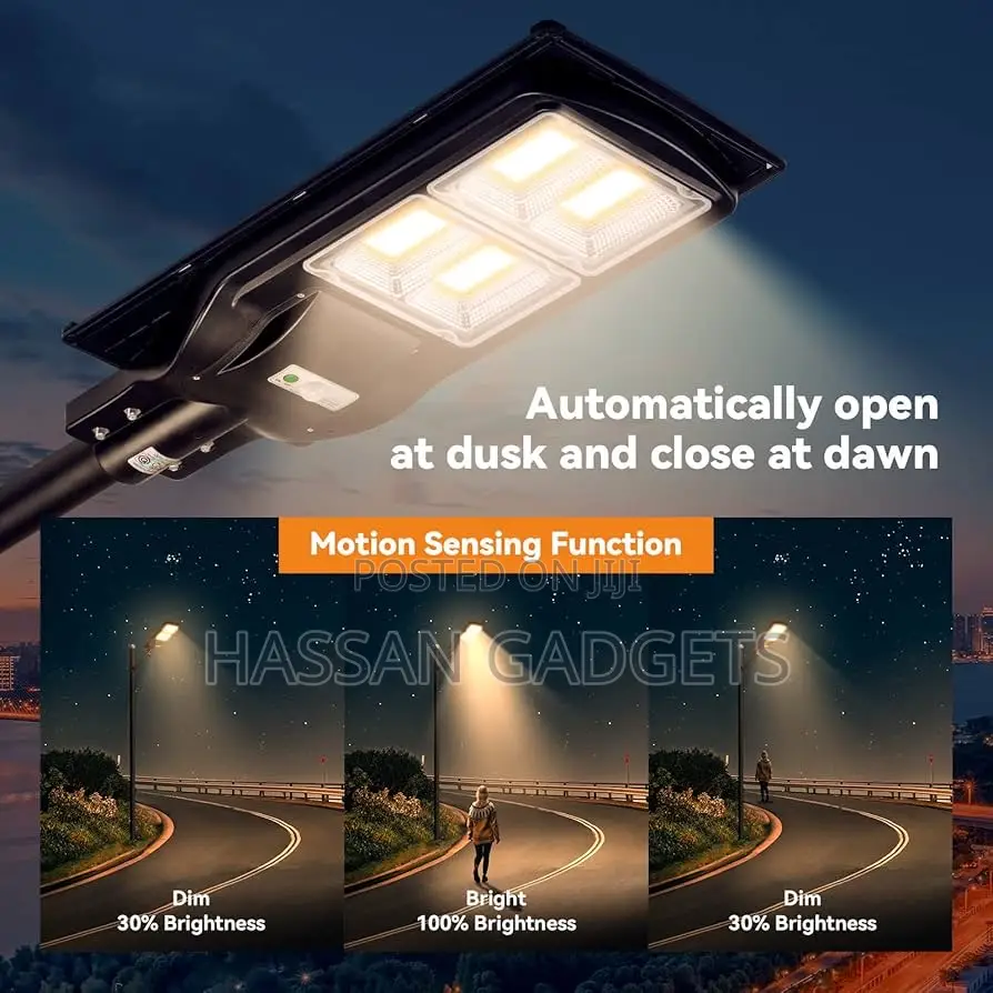 Solar Street Lights Outdoor Warm White,