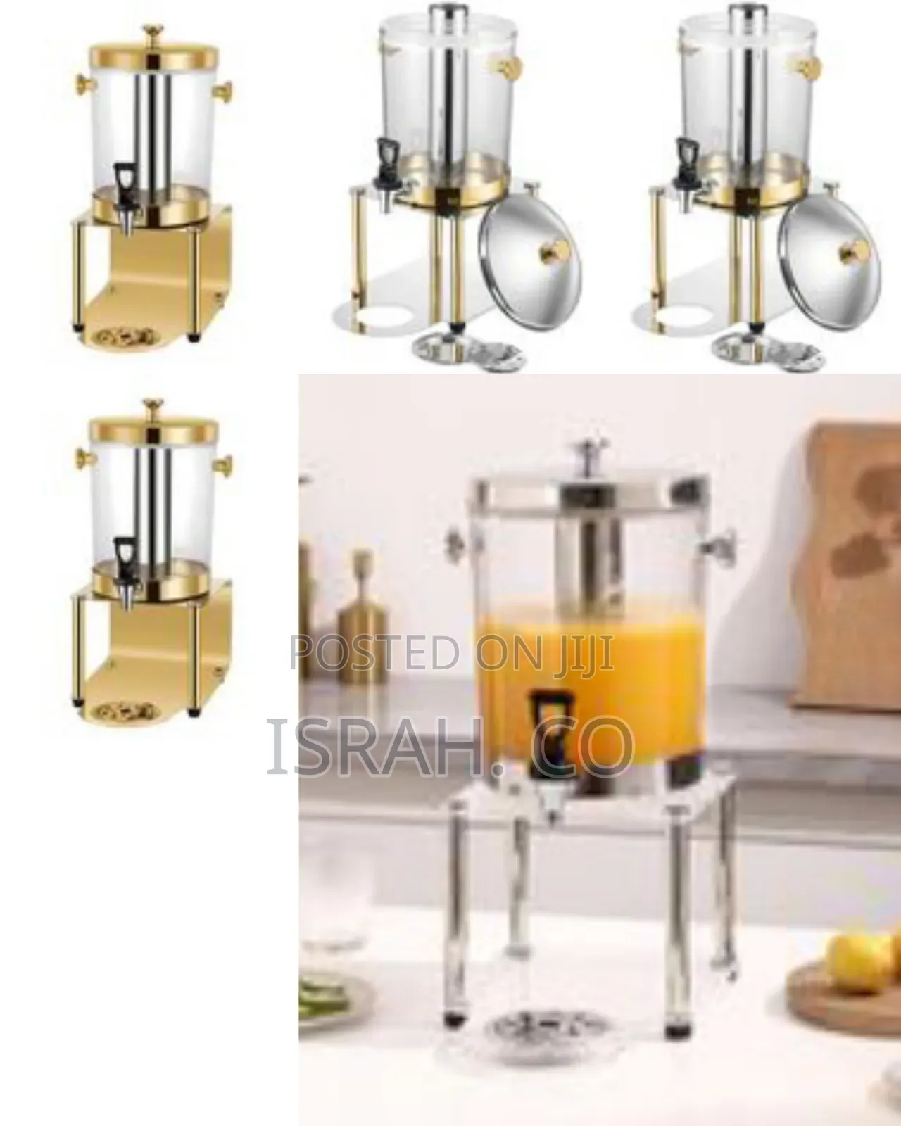 8l Single Beverage Dispenser, Cold Drink Dispenser With Ice Container