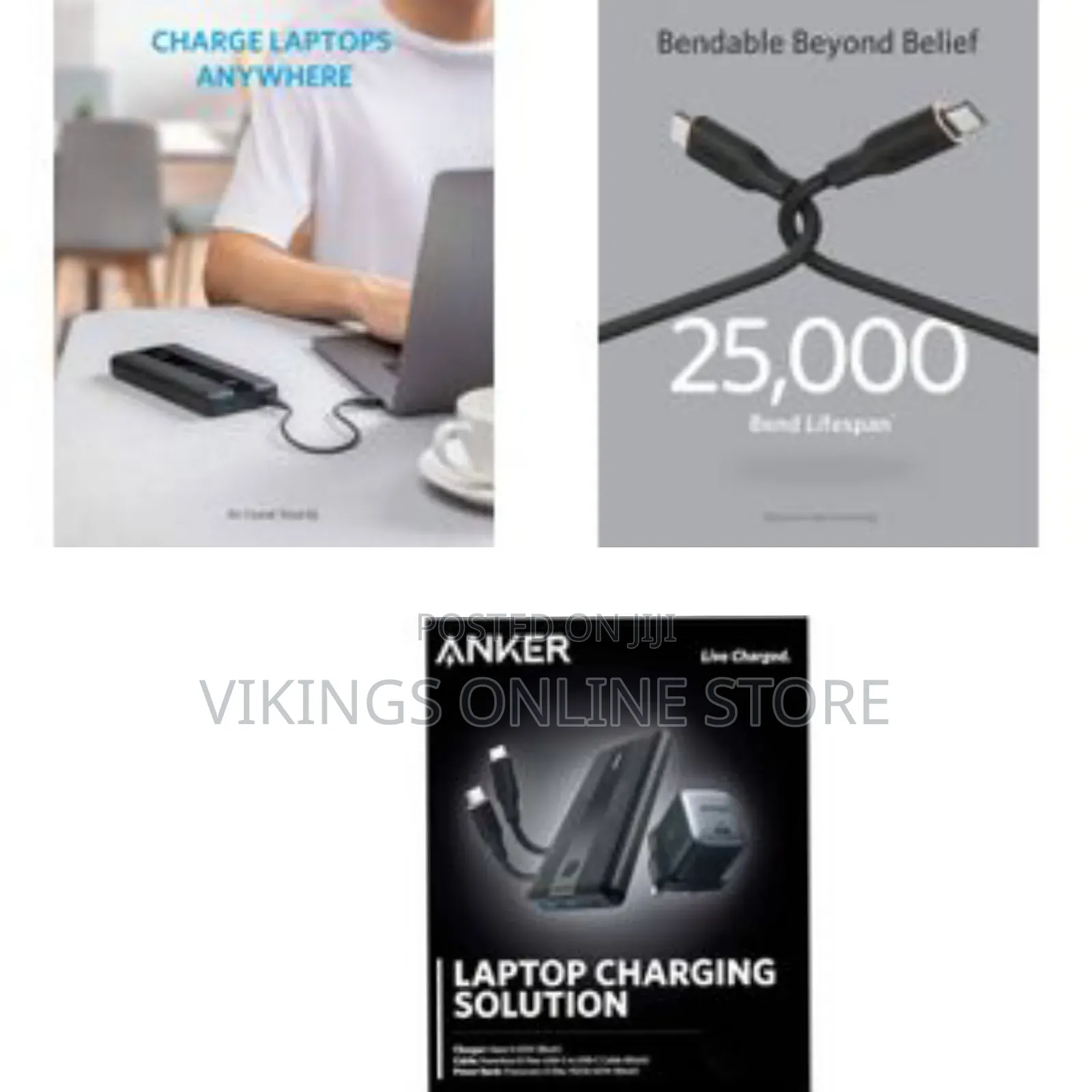 Anker 19200 Mah Battery With Nano Charger Powecore 2 Power 65w