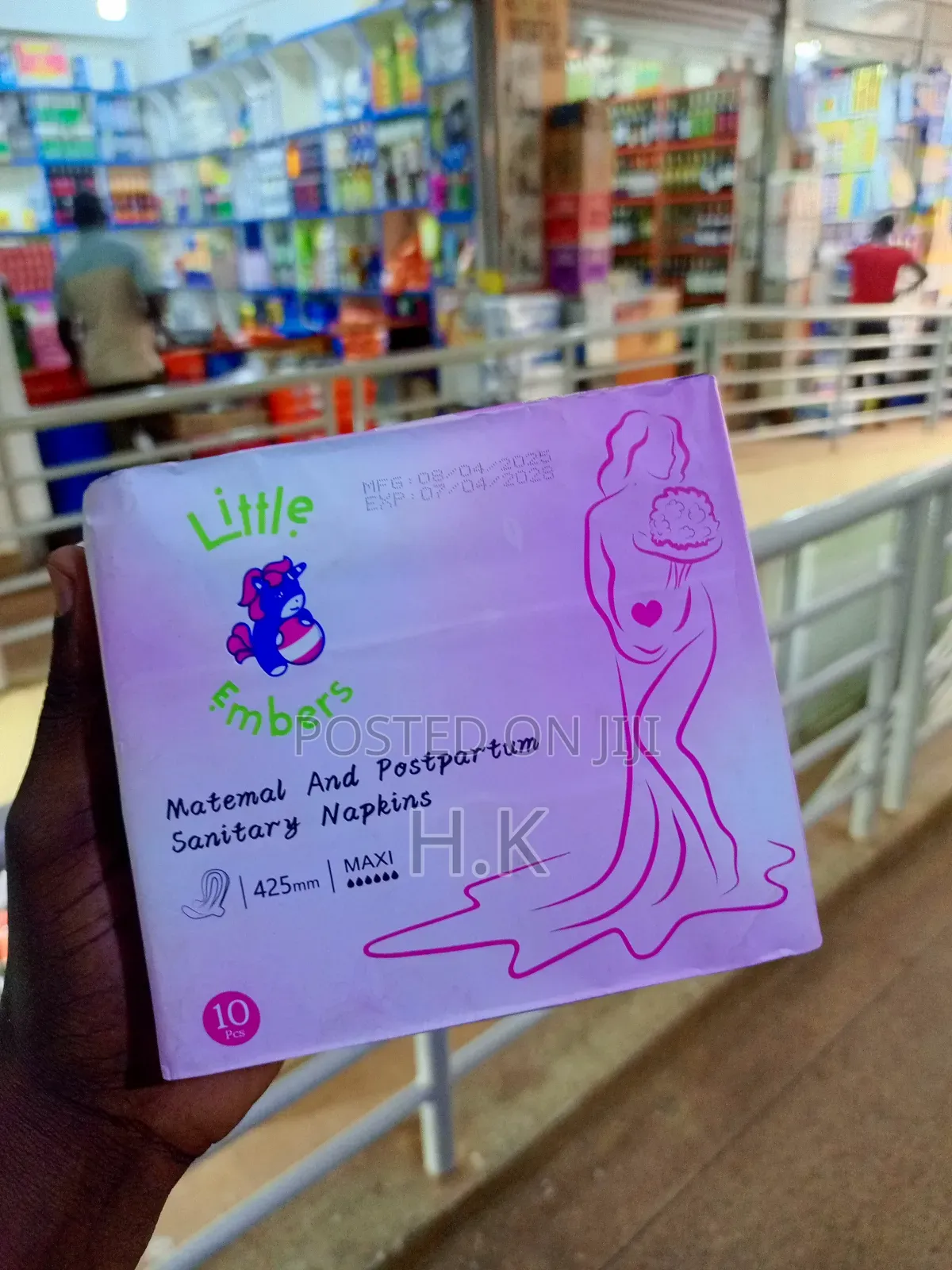 Little Embers Maternal and Postpartum Sanitary Napkins.