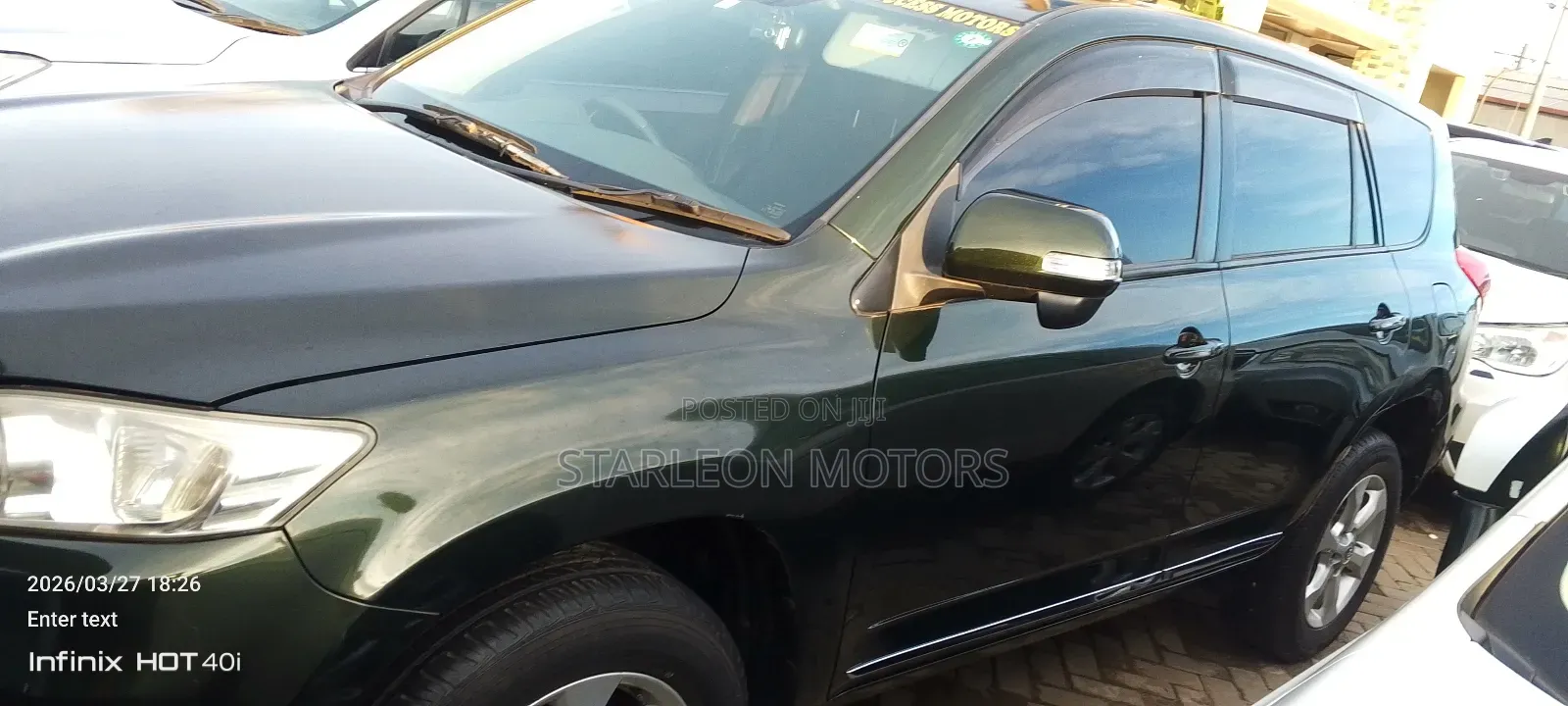 Toyota Vanguard 2012 Green