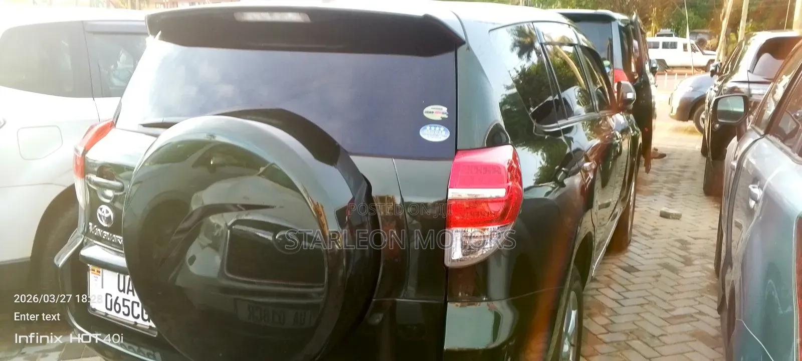 Toyota Vanguard 2012 Green