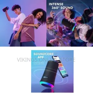 Anker Soundcore Flare 2 Bluetooth Speaker With 360° Sound, Party Cast