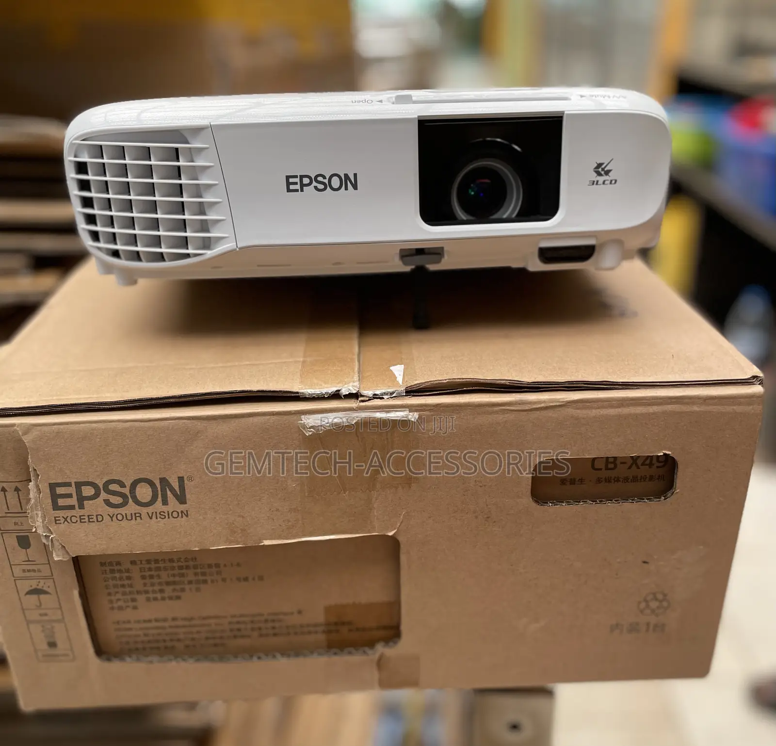 Cb-x49 Epson Projector 3600 Lumens
