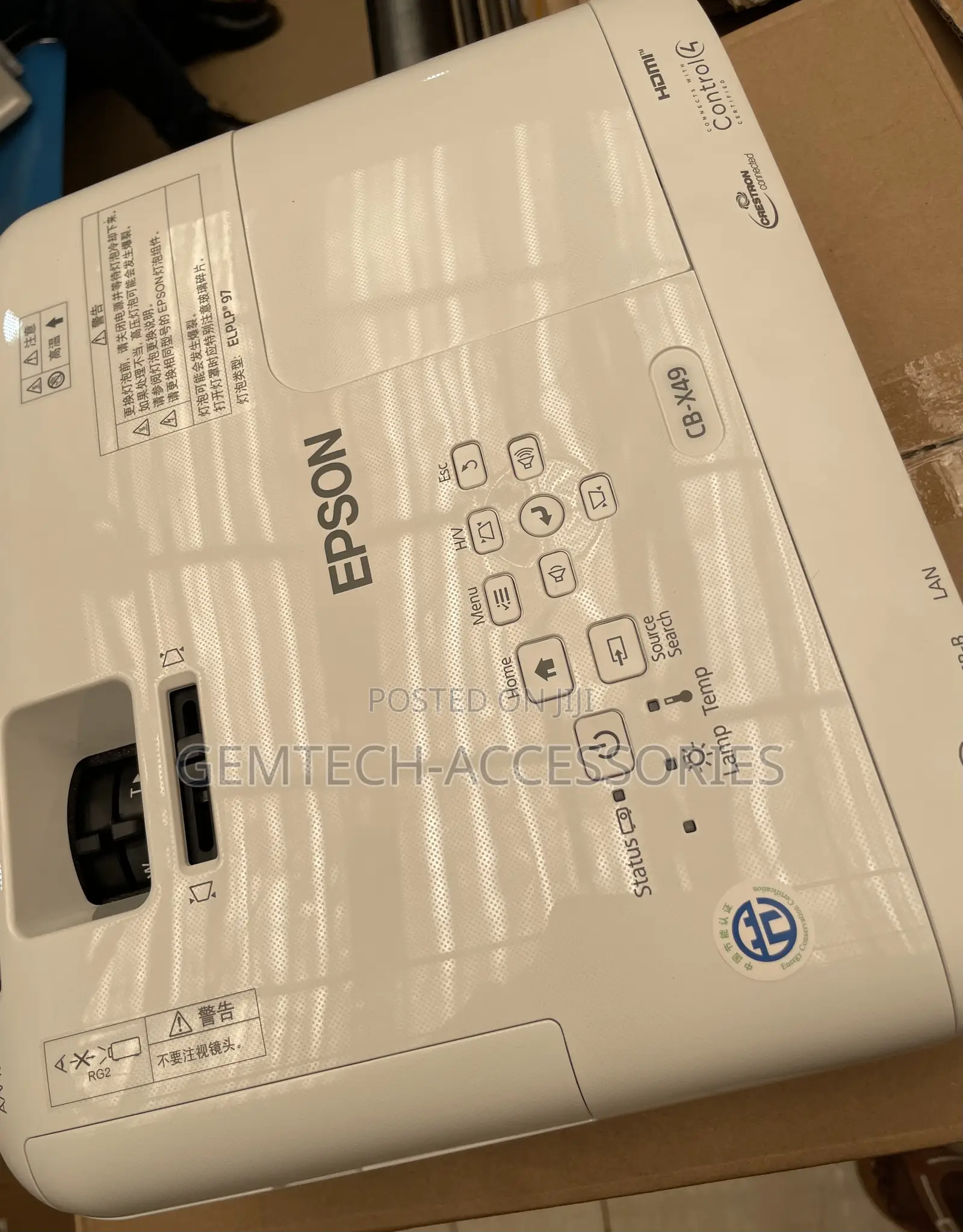 Cb-x49 Epson Projector 3600 Lumens