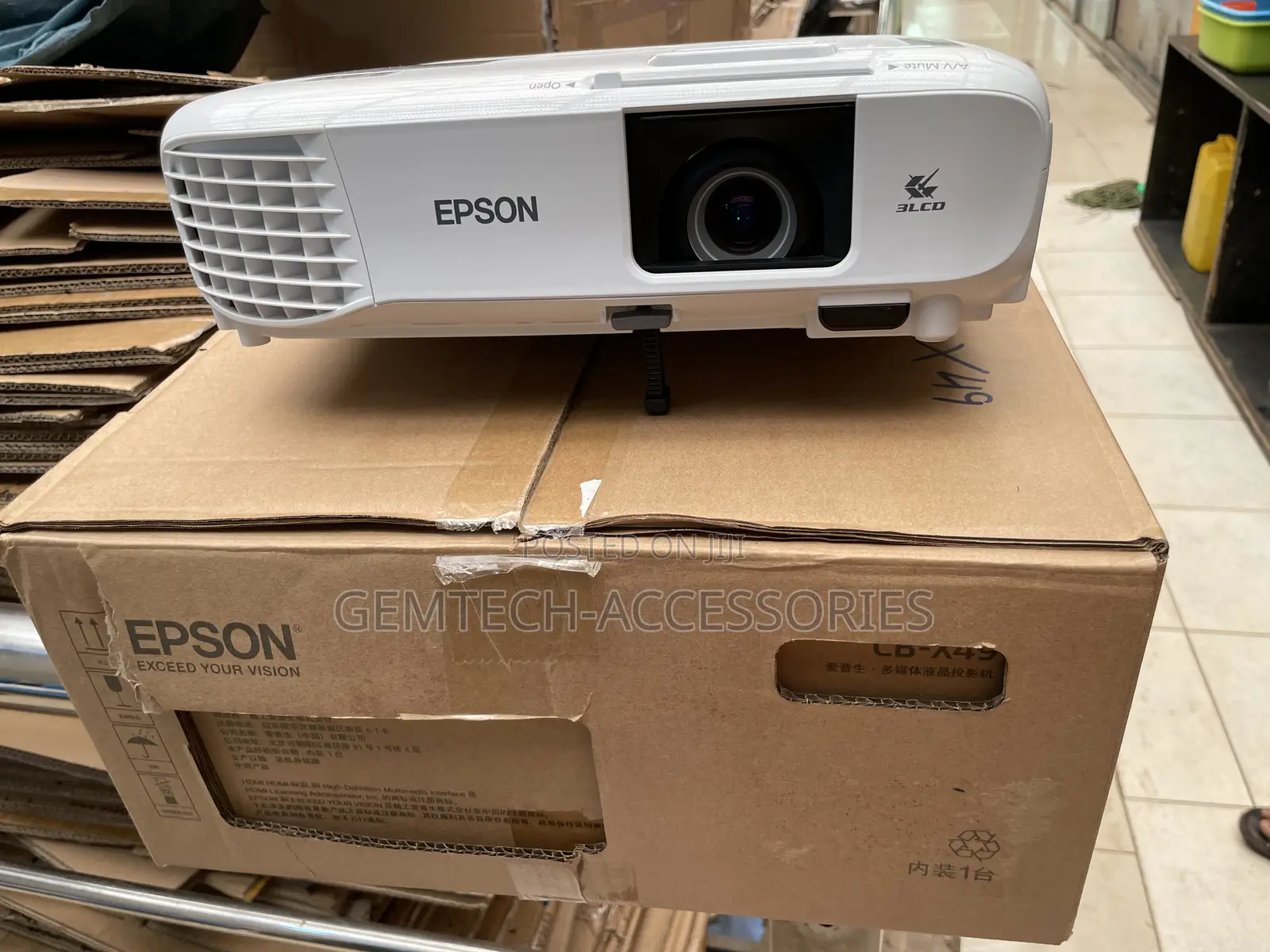 Cb-x49 Epson Projector 3600 Lumens