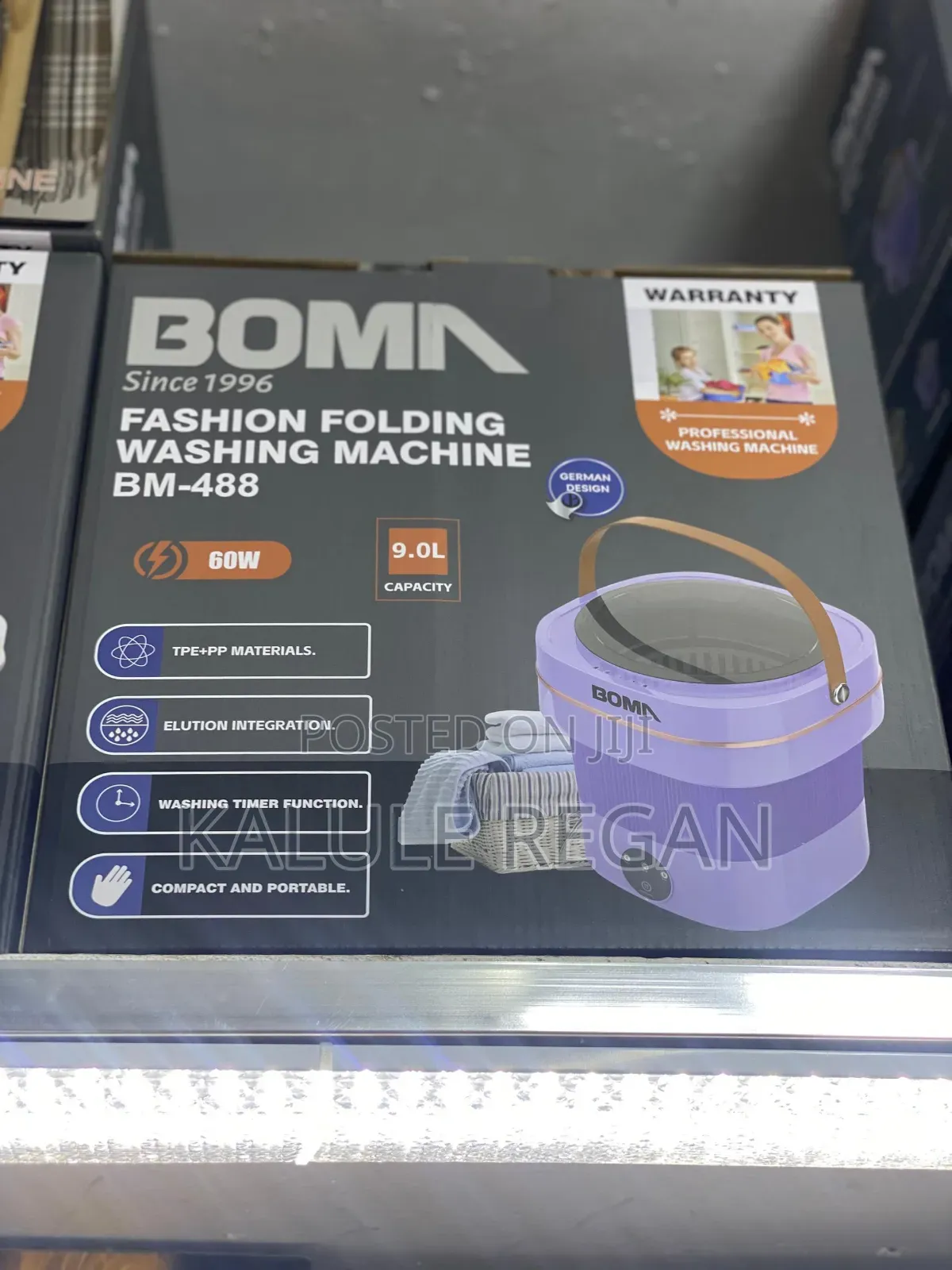 Portable Washing ,Folding Mini Washing Machine Steril -Multi-Color
