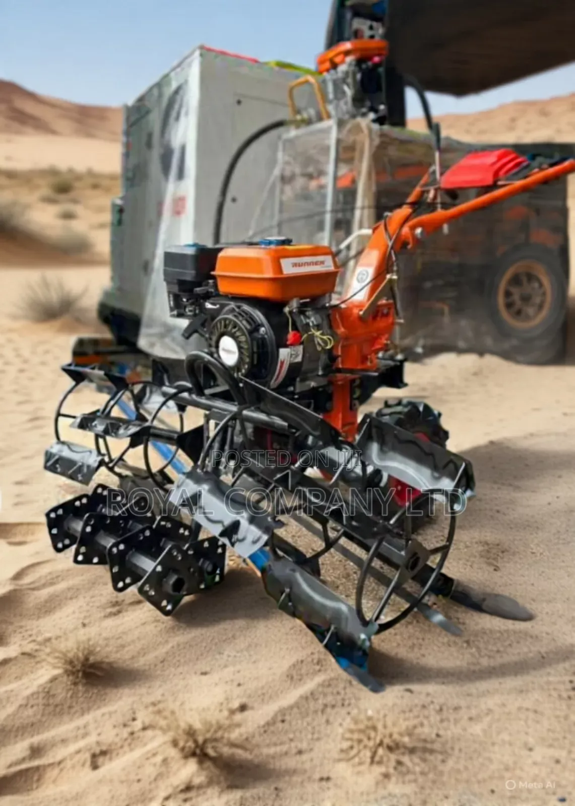 Diesel Garden Tiller