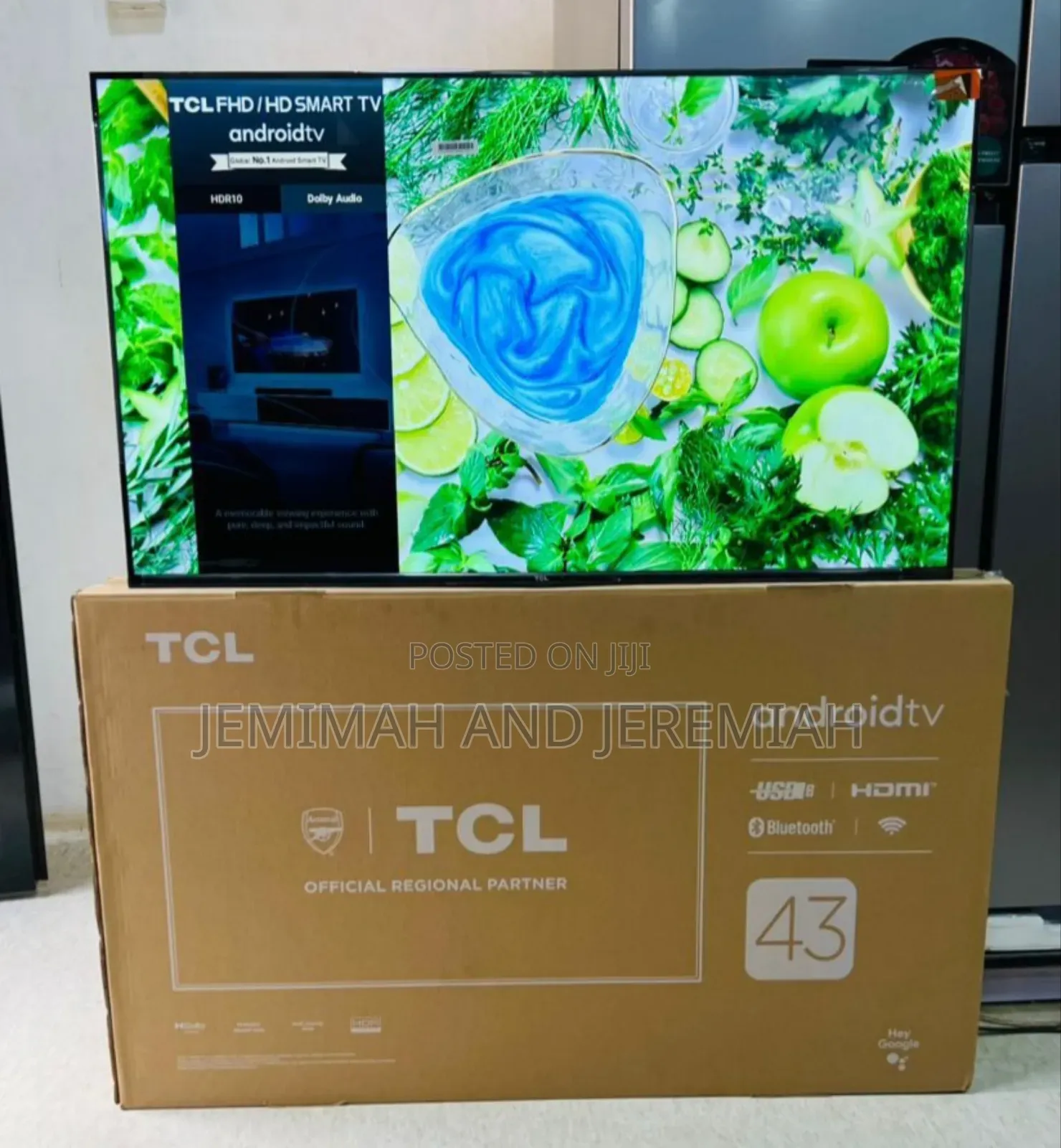 TCL 43" Smart Android Tv