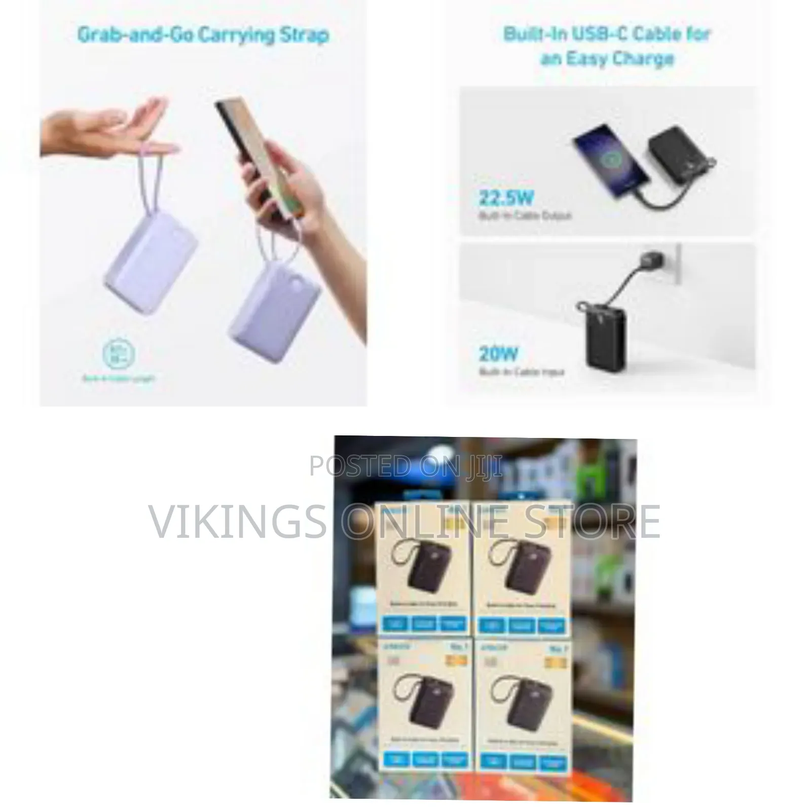 Green Lion 335 20,000mah Portable Charger, 22.5w High-Speed Charging