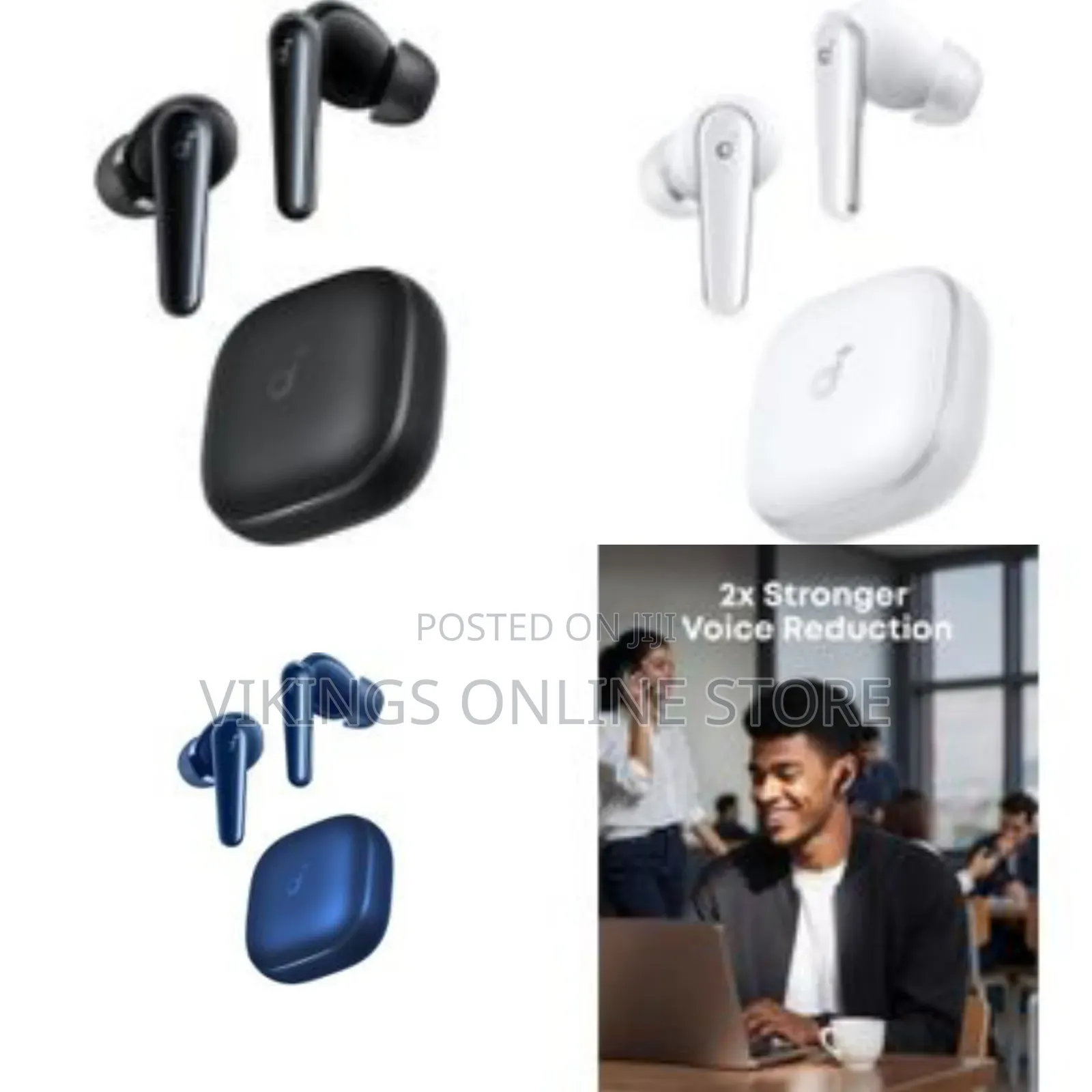 Oraimo Soundcore Liberty 5 by Anker, Noise-Cancelling Wireless Earbuds