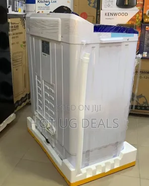 Adh 7kg Twin Tub / Top Loader Washing Machine - White (3yrs Wrty)