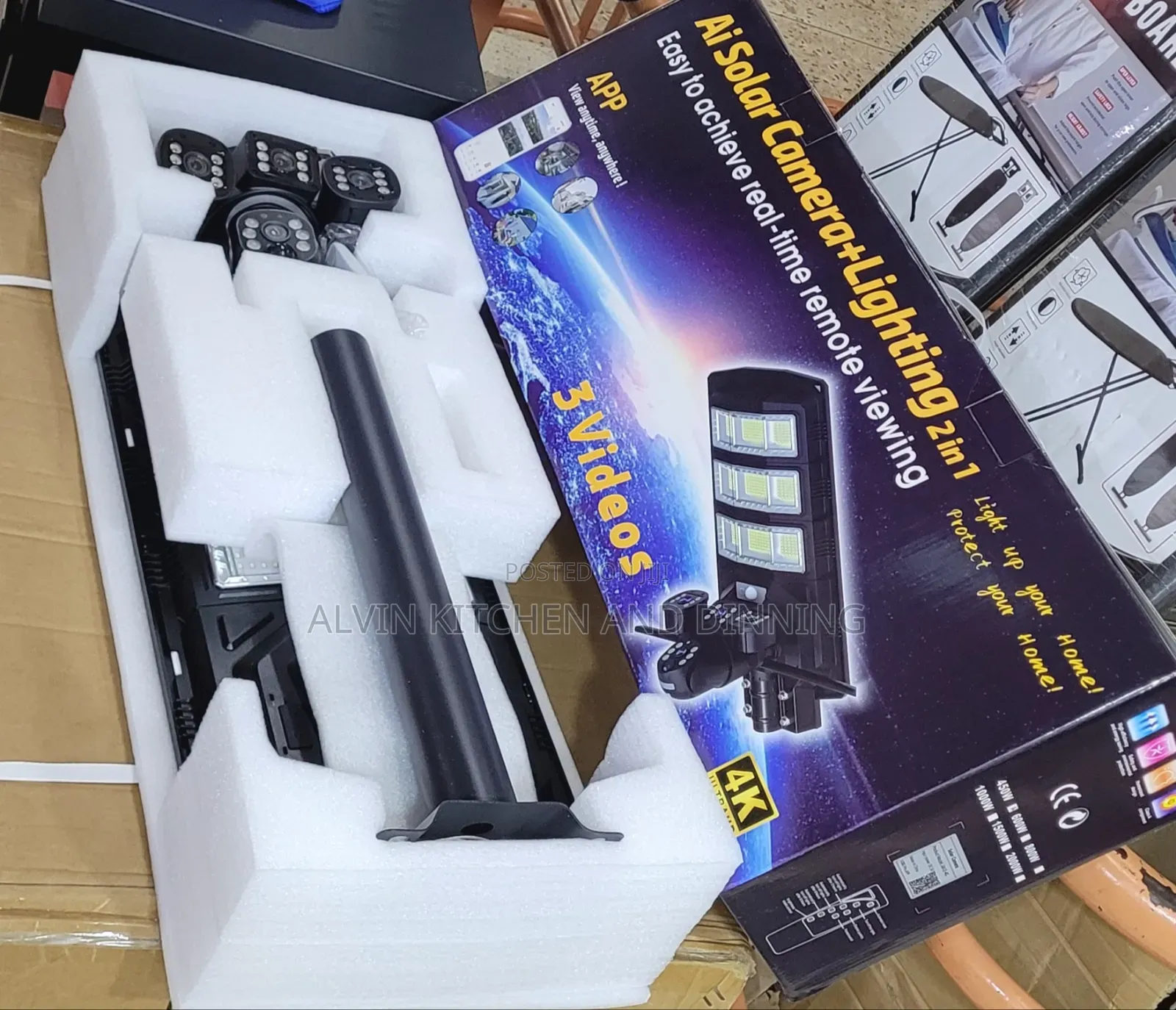 Solar Led Camera Lighting System