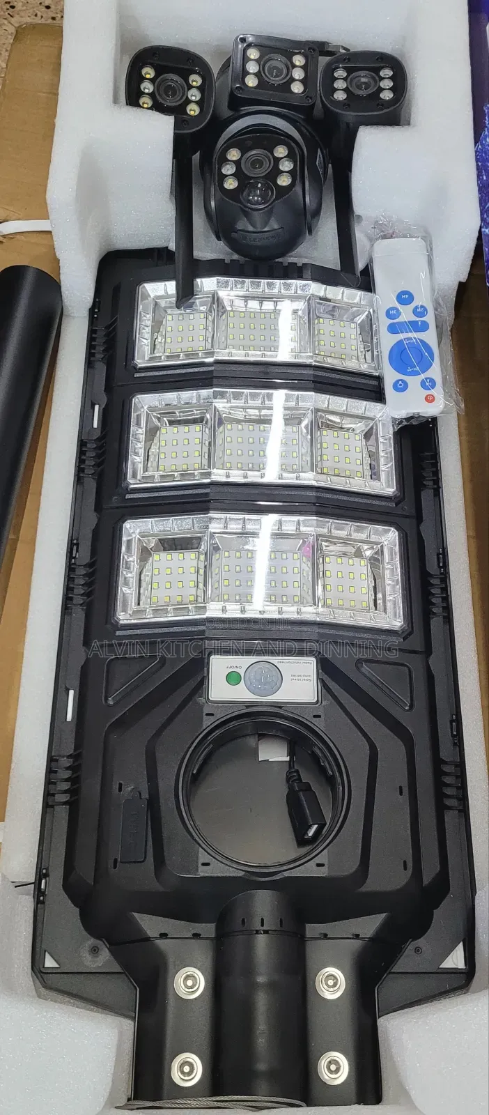 Solar Led Camera Lighting System