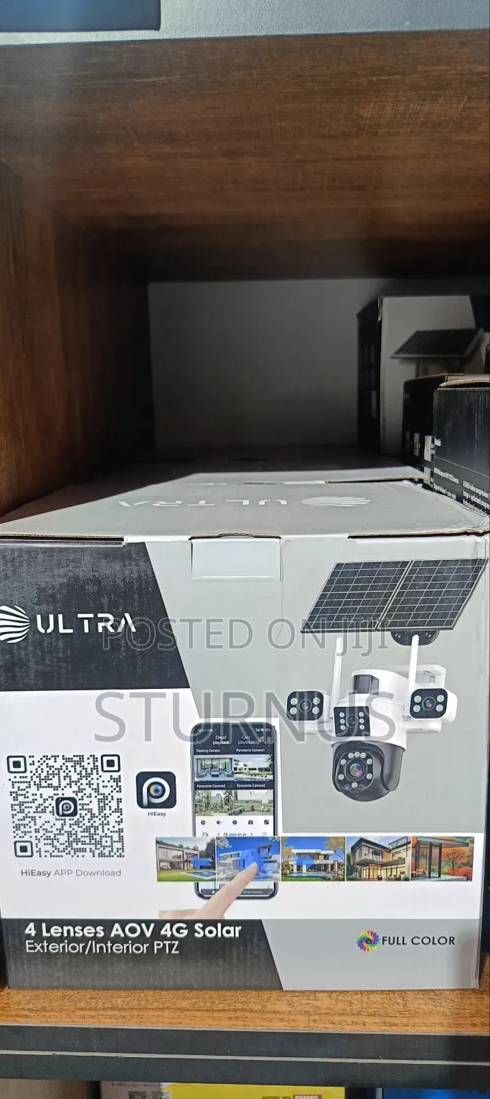 Solar PTZ Camera 2 3 Lens
