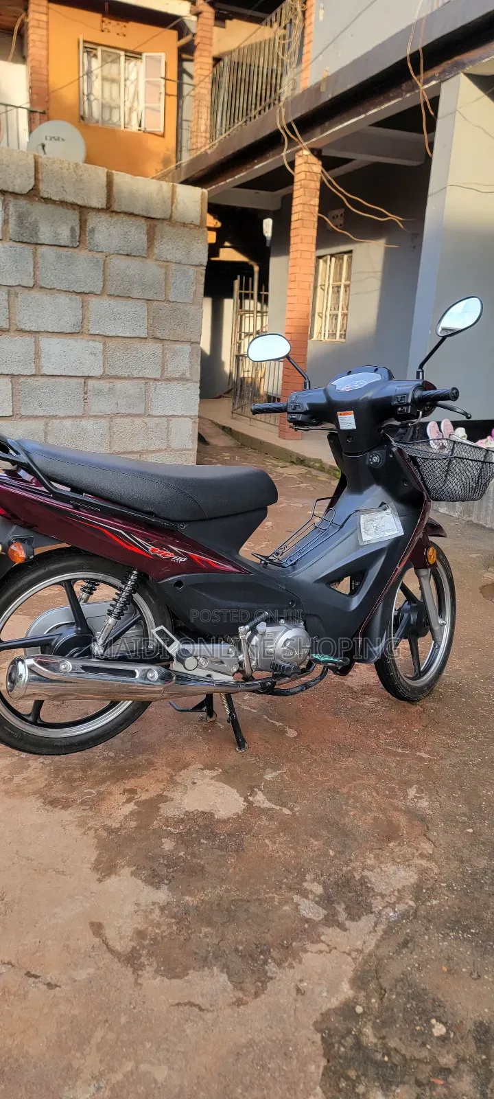 New Haojue HJ110-A 2025 Red