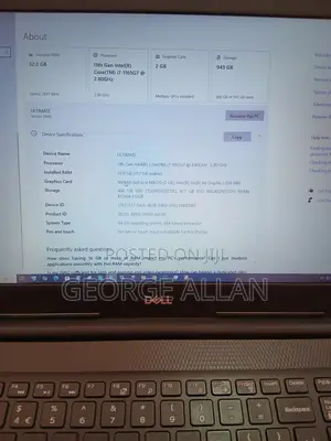Laptop Dell Vostro 3400 32GB Intel Core i7 SSD 1T