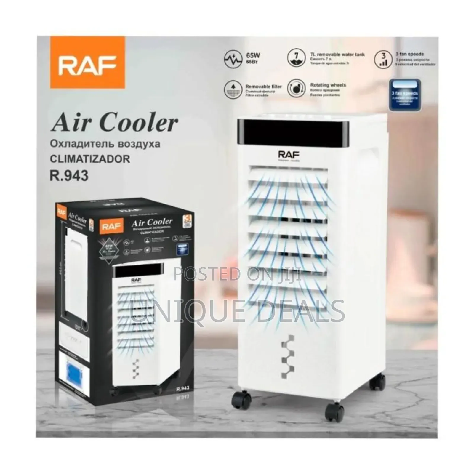 Raf 65w Electric Air Cooler