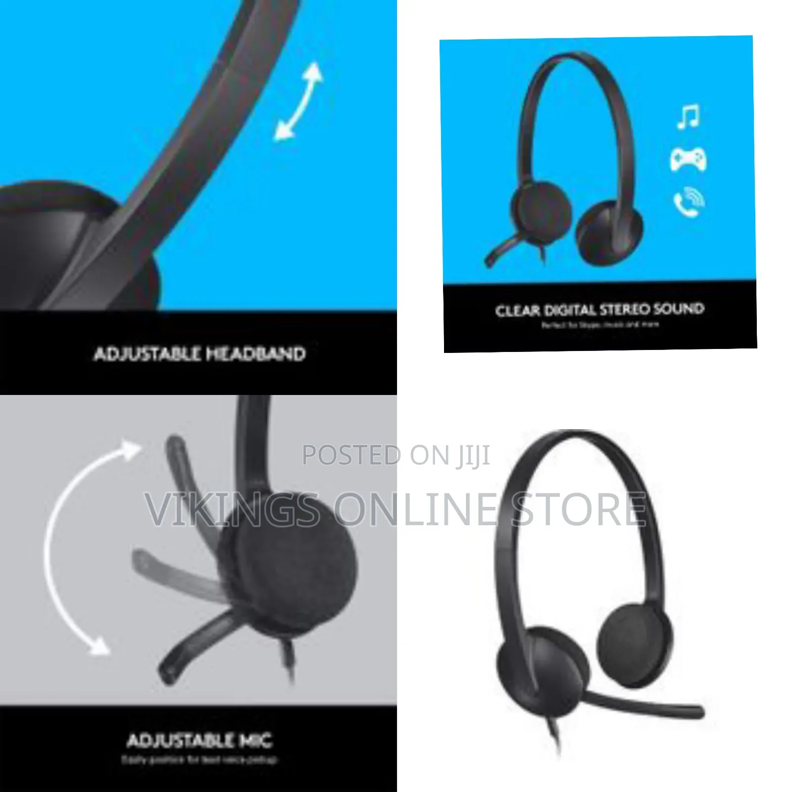 Logitech Usb Computer Headset H340 - Stereo Usb - Wired - 20 Hz