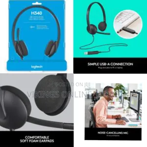 Logitech Usb Computer Headset H340 - Stereo Usb - Wired - 20 Hz