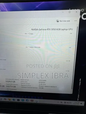 Lenovo Legion Y7000P IRX9 Gaming Laptop 16GB Intel Core i5 SSD 512GB