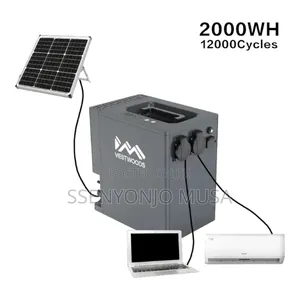 Vestwoods Portable Power Station 2000w – 2000wh Solar Generator