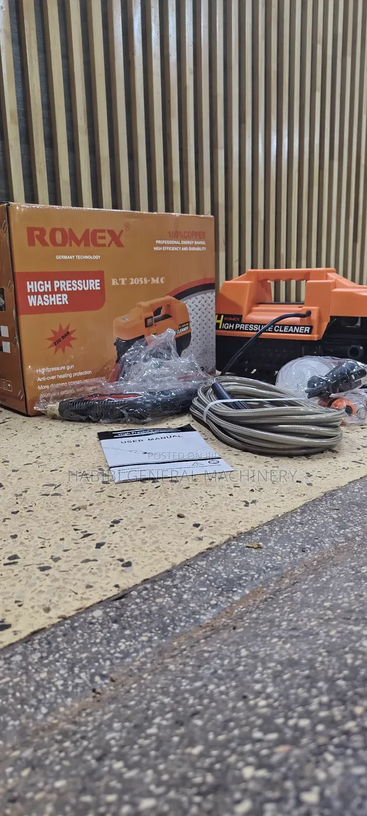 High Pressure Washer (Romex)