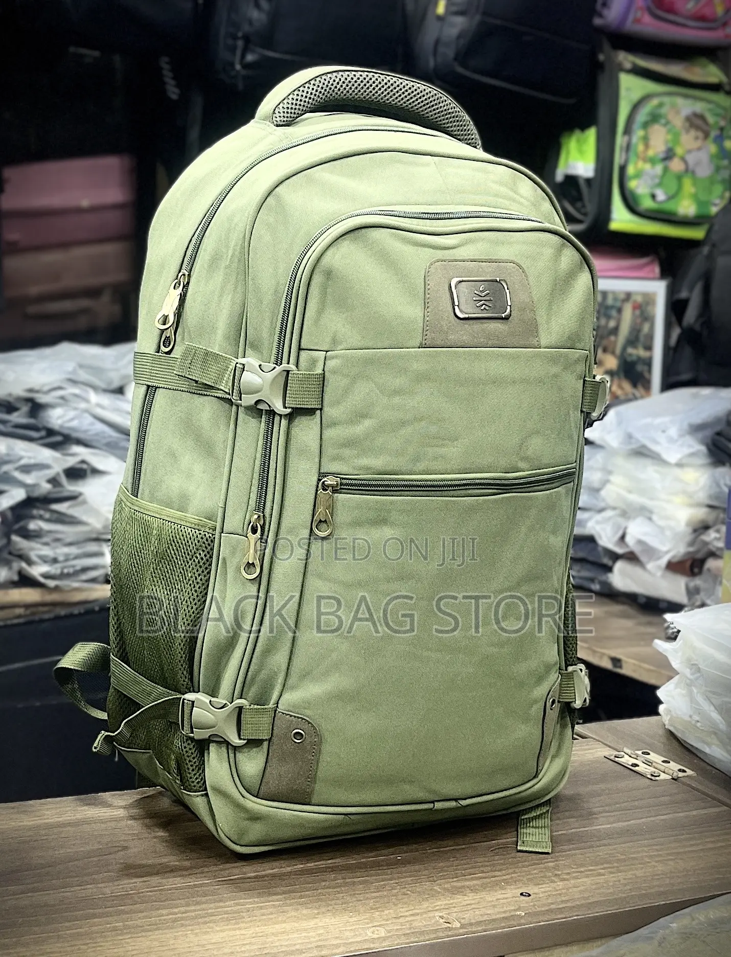 Khaki Cargo Bag