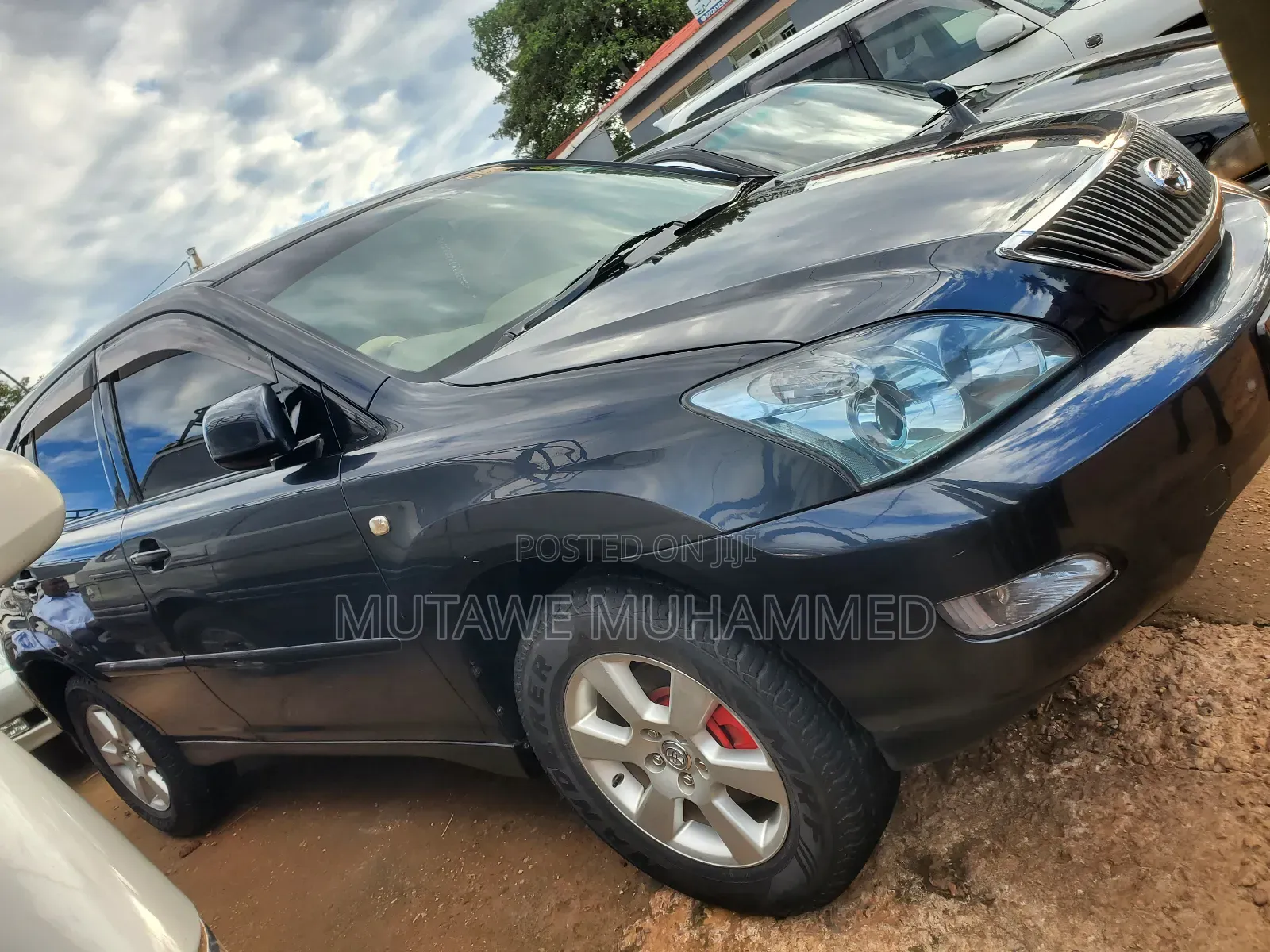 Toyota Harrier 2008 Gray
