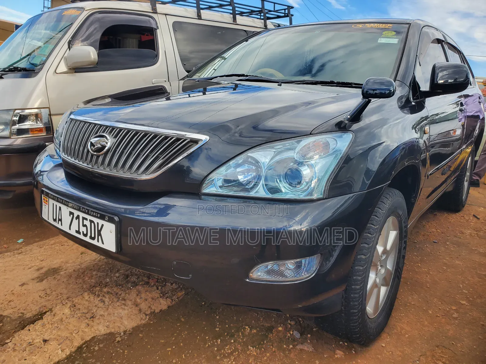 Toyota Harrier 2008 Gray