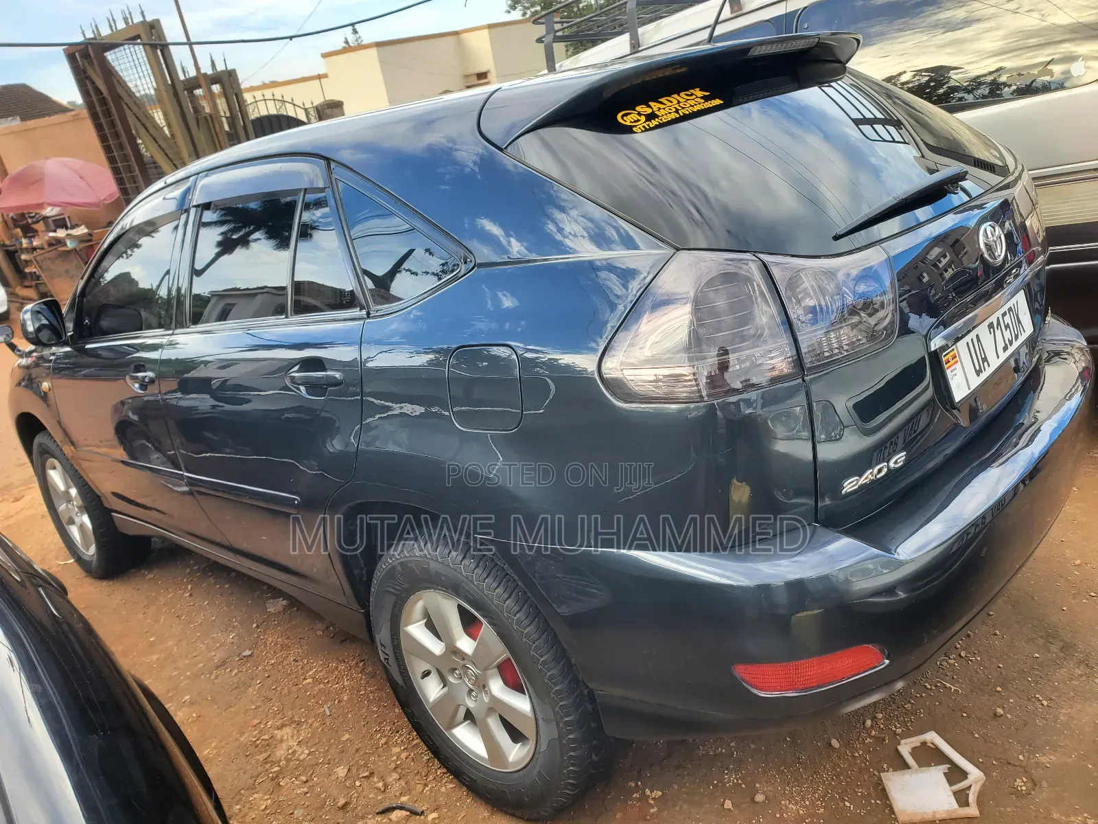 Toyota Harrier 2008 Gray