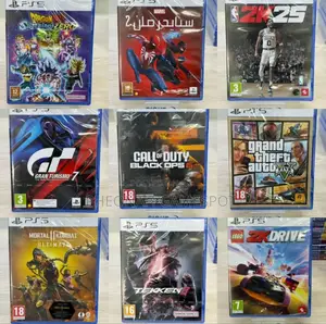 Playstation 5 Game Discs. Ps5 Games. All Genres Available.