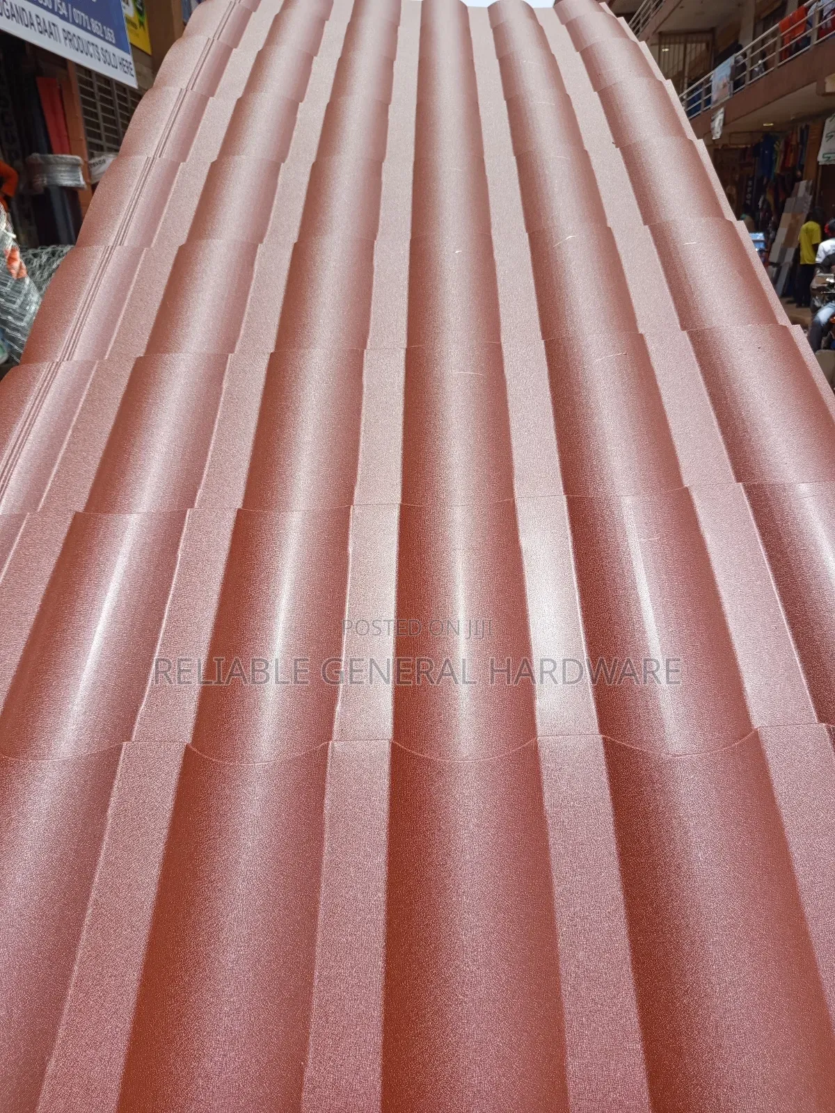 Roman Tile Ironsheets Uganda Baati Brick Red G.28 Mat