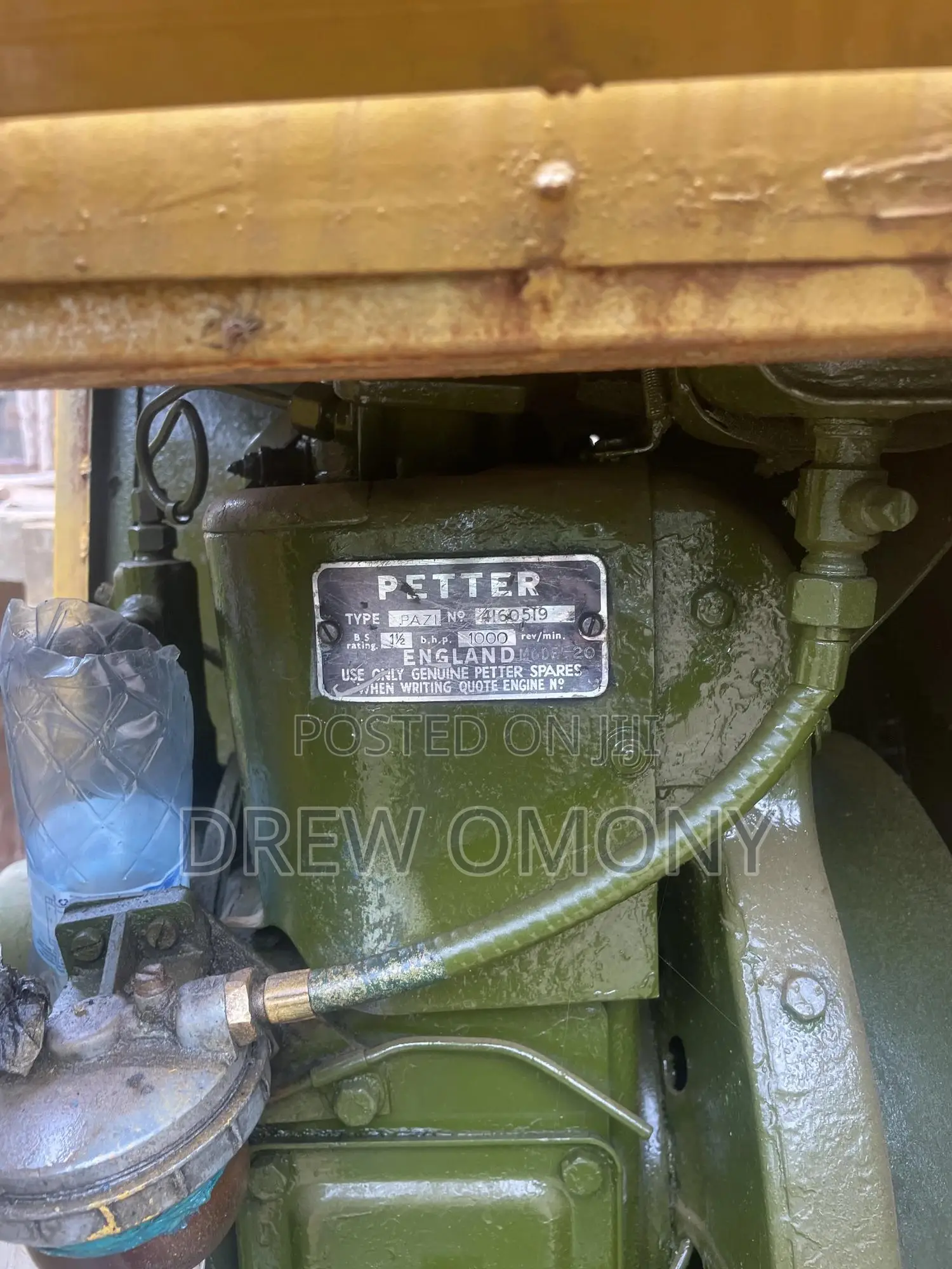 Concrete Mixer With Diesel Engine
