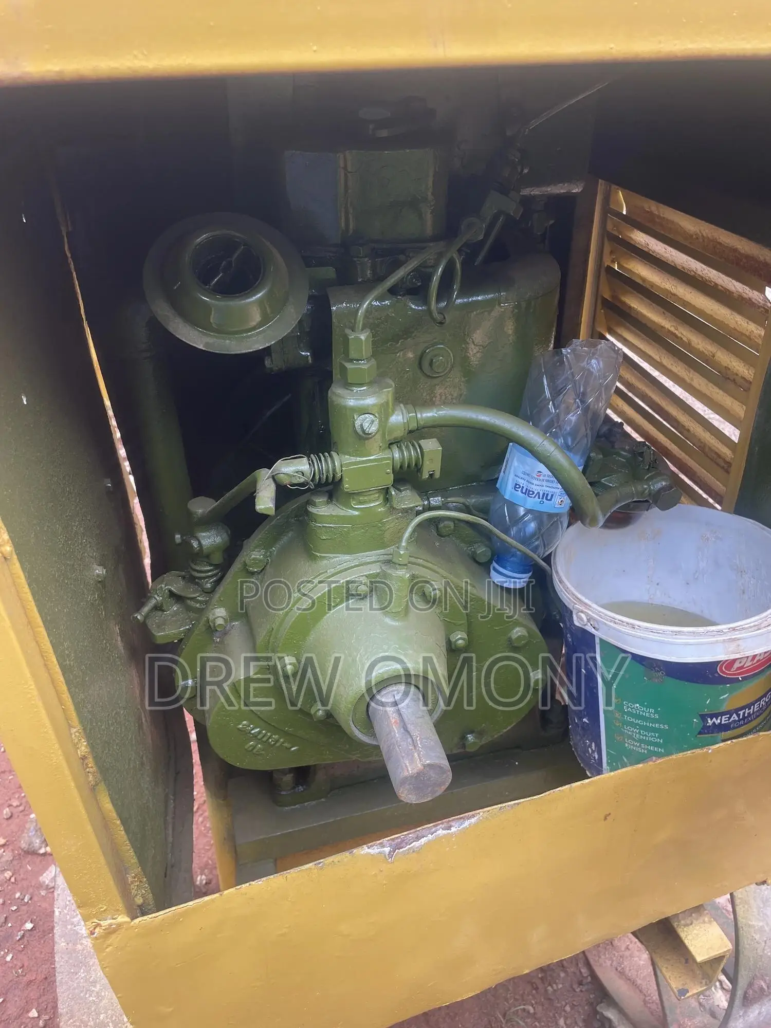 Concrete Mixer With Diesel Engine