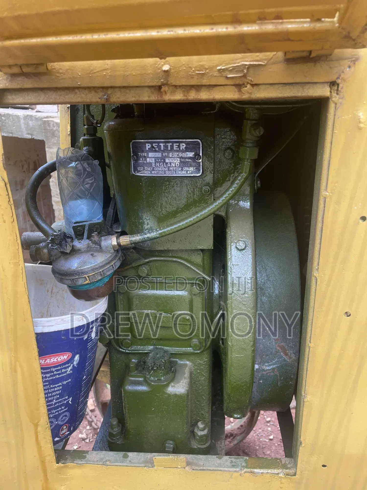 Concrete Mixer With Diesel Engine